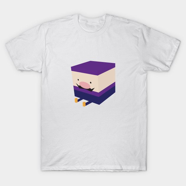 Purple Blockio T-Shirt-TOZ